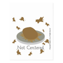 Inte centrerat vykort