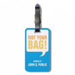 Inte ditt hänga lös bagagemärkre luggage tags