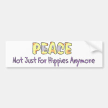 Inte precis för Hippies Bildekaler