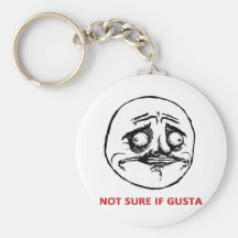 Inte Sure om Gusta - Keychain Nyckelring