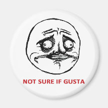Inte Sure om Gusta - magnet Magnet För Kylskåp