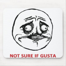 Inte Sure om Gusta - Mousepad Musmattor