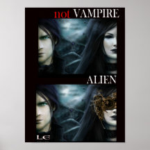 Inte vampyr: Främling (affisch)