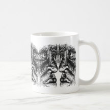 Intensiv kaffekopp för ögon II Kaffe Kopp