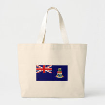Internationell för CaymanöFLAGGA Tote Bags