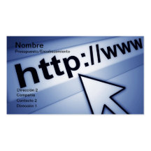 INTERNET TARJETA DE NEGOCIO