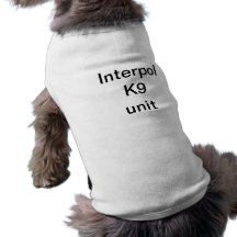 Interpol K9 enhet Hund Kläder