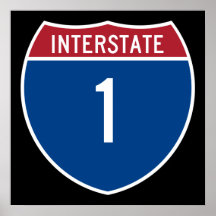 Interstate 1 print