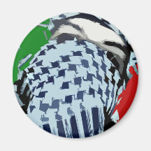 Intifada Palestina 87 Magneter För Kylskåp