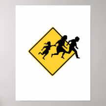 Invandra korsning posters