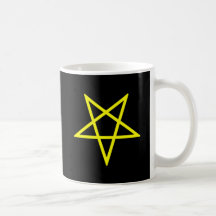 Inverterad gul Pentagrammugg