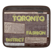 Ipad sleeve för Toronto modeområde
