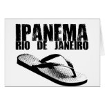 Ipanema Rio de Janeiro Hälsningskort