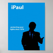 iPaulblåttreklamblad Posters