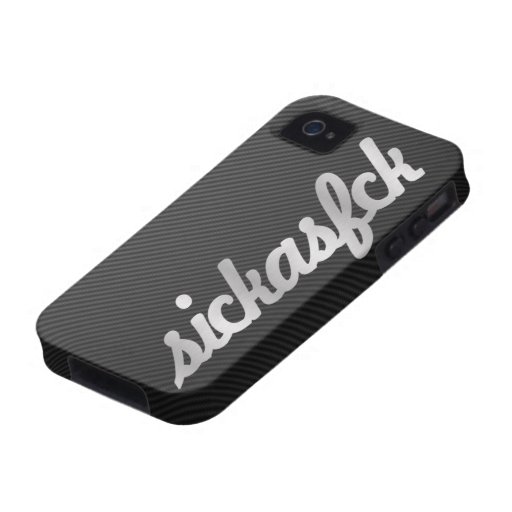 iPhone 4, 4S för logotyp för JDM-sickasfcksilver