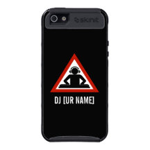 iPhone 5 för DJ (ditt namn) täcker