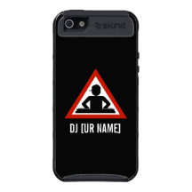 iPhone 5 för DJ (ditt namn) täcker