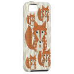 Iphone 5 för sicksack för elfenben för konst för M iPhone 5 Case-Mate Skal