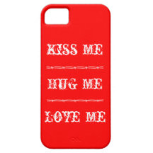 iPhone 5 kysser mig, kramar mig, älskar mig iPhone 5 Case-Mate Skydd