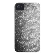 Iphone case för silverglittergnistra iPhone 4 skal