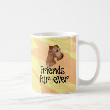 Irisches Terrier "friends fur-ever" Tee Haferl