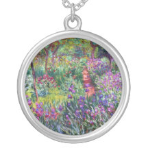 Iristrädgården på Giverny, Claude Monet Skräddarsydda Halsband