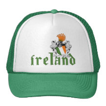 Irland skyddar hatten kepsar