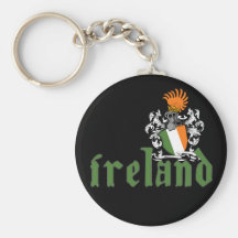 Irland skyddar Keychain Nyckel Ringar