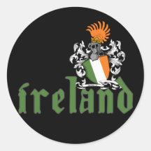 Irland skyddar klistermärken