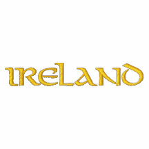 Irländare - jackor för Eire st patricks daysportar Broderade Jackor