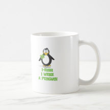 Irländare var jag en pingvin kaffe kopp
