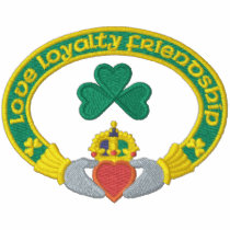 Irländsk Claddagh ring