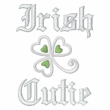Irländsk Cutie broderad dräkt