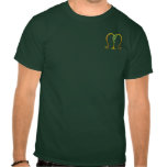 Irländsk guld- Monogram M Tee Shirts