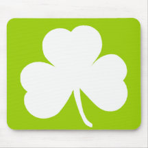 Irländsk Shamrock Mus Matta