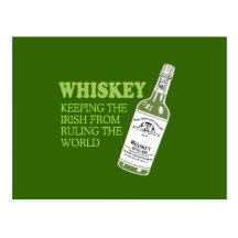 IRLÄNDSK WHISKEY VYKORT