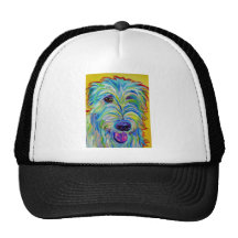 Irländsk Wolfhound #1 Mesh Kepsar