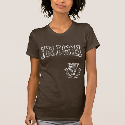 Irländska Erin går Bragh Tshirts