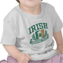 Irländskt dricka lag t-shirt