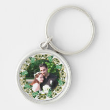Irländskt rofoto Keychain Nyckel Ring