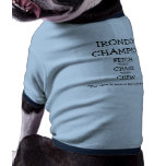 Irondog mästare hund tee