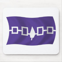IroquoisConfederacy flagga Mousepad Mus Matta
