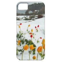 is blommor iPhone 5 skydd