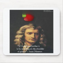 Isaac Newton "jättar knuffar" den vishetgåvor & ut Mus Matta
