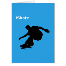 iSkate Hälsnings Kort