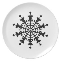 Iskristall Dinner Plate