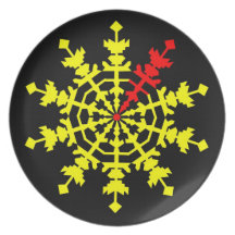 Iskristall Dinner Plate