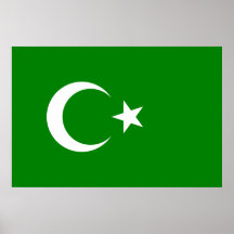 Islamisk republik av Turkestan, Colombia flagga Affischer