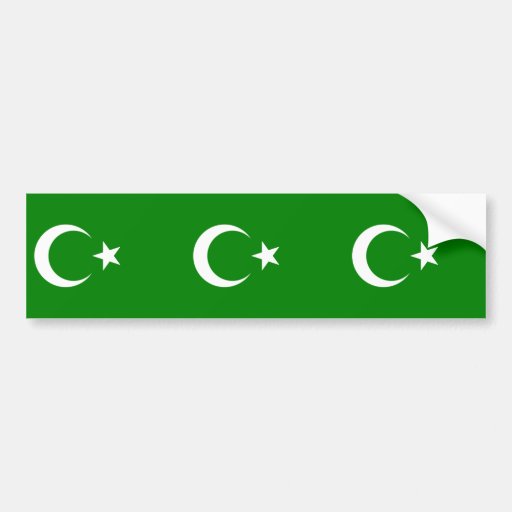Islamisk republik av Turkestan, Colombia flagga Bildekal