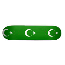 Islamisk republik av Turkestan, Colombia flagga Skateboard Decks